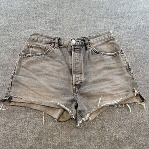 RE/DONE 50s Cutoff‎ High Waist Denim Shorts